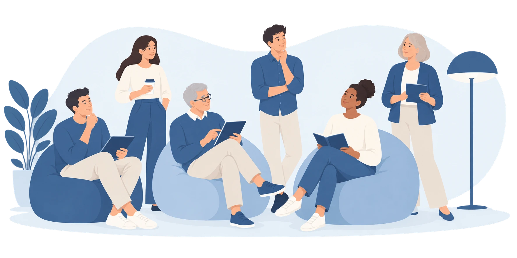 Community of people connecting through Witty